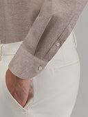 Shirt man xacus solid colour jersey camel_5