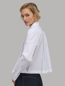 Shirt woman xacus solid colour poplin white_6