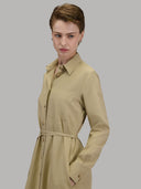 Chemisier woman xacus solid colour viscose mustard_7