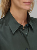 Chemisier woman xacus solid colour satin teal_2