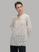 Blouse woman xacus pattern sangallo white_6