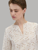 Blouse woman xacus pattern sangallo white_7