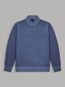Sweater sweater xacus solid colour jersey blue jeans_1