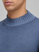 Sweater sweater xacus solid colour jersey blue jeans_2