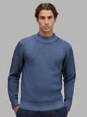 Sweater sweater xacus solid colour jersey blue jeans_3