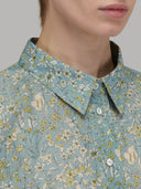 Shirt woman xacus pattern muslin multicolour_2