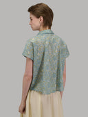 Shirt woman xacus pattern muslin multicolour_3