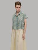 Shirt woman xacus pattern muslin multicolour_7