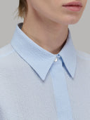Shirt woman xacus stripe seersucker light blue_2