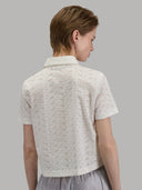 Shirt woman xacus pattern sangallo white_3