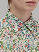 Shirt woman xacus pattern muslin multicolour_2