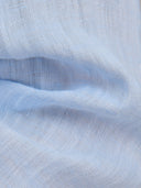 Shirt woman xacus solid colour linen light blue melange_4