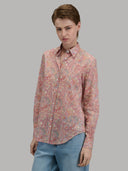 Shirt woman xacus pattern muslin multicolour_1