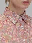 Shirt woman xacus pattern muslin multicolour_2
