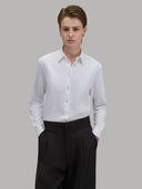 Shirt woman xacus solid colour twill white_7