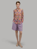 Shirt woman xacus pattern gauze multicolour_7