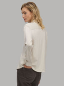 Shirt woman xacus solid colour viscose beige_3