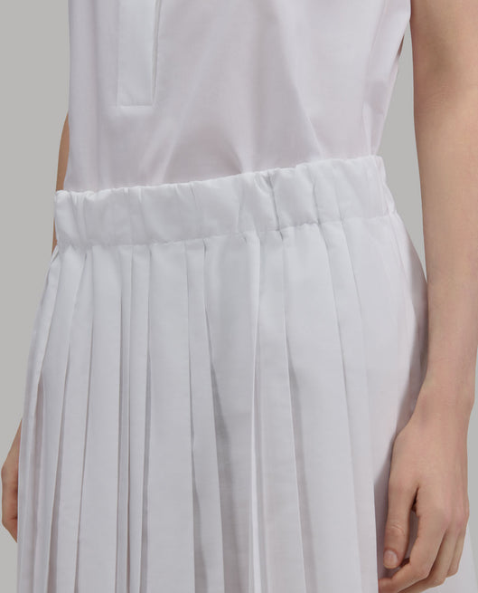 Shirt woman xacus solid colour canvas white_5