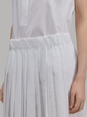 Shirt woman xacus solid colour canvas white_5