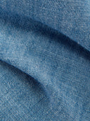 Shirt man xacus solid colour indigo blue jeans_4