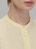 Shirt woman xacus solid colour linen yellow_2