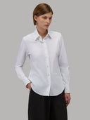 Shirt woman xacus solid colour twill white_6
