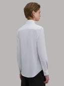 Shirt woman xacus solid colour twill white_3