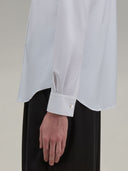 Shirt woman xacus solid colour twill white_5