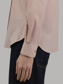 Shirt woman xacus solid colour textured pale pink_5