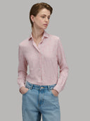 Shirt woman xacus pattern textured pink_7