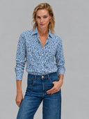 Shirt woman xacus pattern textured multicolour_1