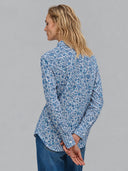 Shirt woman xacus pattern textured multicolour_3