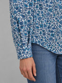 Shirt woman xacus pattern textured multicolour_5