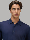 Sweater sweater xacus solid colour jersey navy blue_6