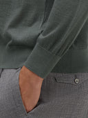 Sweater sweater xacus solid colour jersey pale grey_5