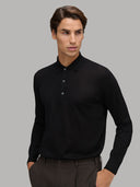 Sweater sweater xacus solid colour jersey black_6