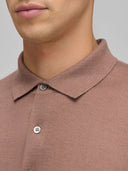 Sweater sweater xacus solid colour jersey brick_2