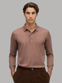 Sweater sweater xacus solid colour jersey brick_3