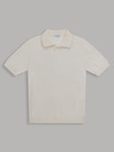 Sweater sweater xacus solid colour crêpe white_1