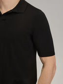Sweater sweater xacus solid colour crêpe black_5