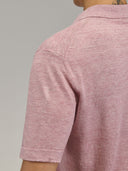 Sweater sweater xacus solid colour jersey pink melange_5