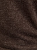 Sweater sweater xacus solid colour jersey brown melange_4