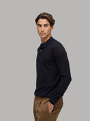 Sweater sweater xacus solid colour jersey blue_6
