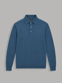 Sweater sweater xacus solid colour jersey airforce blue_1
