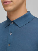 Sweater sweater xacus solid colour jersey airforce blue_2