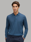 Sweater sweater xacus solid colour jersey airforce blue_3