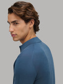 Sweater sweater xacus solid colour jersey airforce blue_7