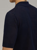 Sweater sweater xacus solid colour jersey navy blue_5