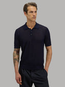 Sweater sweater xacus solid colour jersey navy blue_6