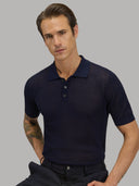 Sweater sweater xacus solid colour jersey navy blue_7